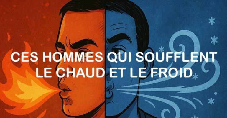 il souffle le chaud et le froid